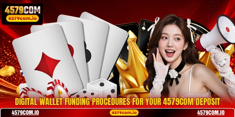 Digital wallet funding procedures for your 4579COM deposit