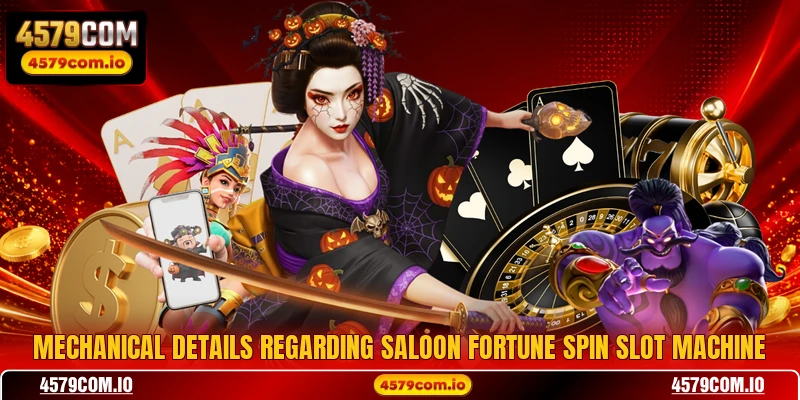 Mechanical details regarding Saloon Fortune Spin slot machine