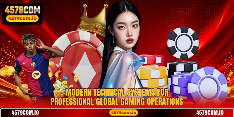 Modern technical systems for professional global gaming operations