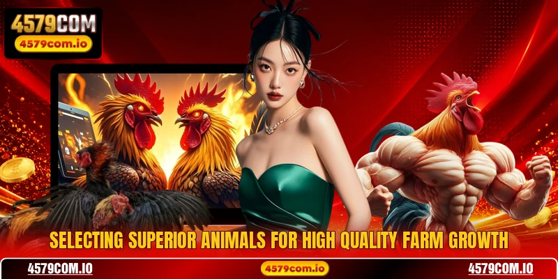 Selecting superior animals for high quality farm growth
