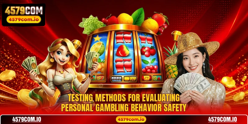 Testing methods for evaluating personal gambling behavior safety